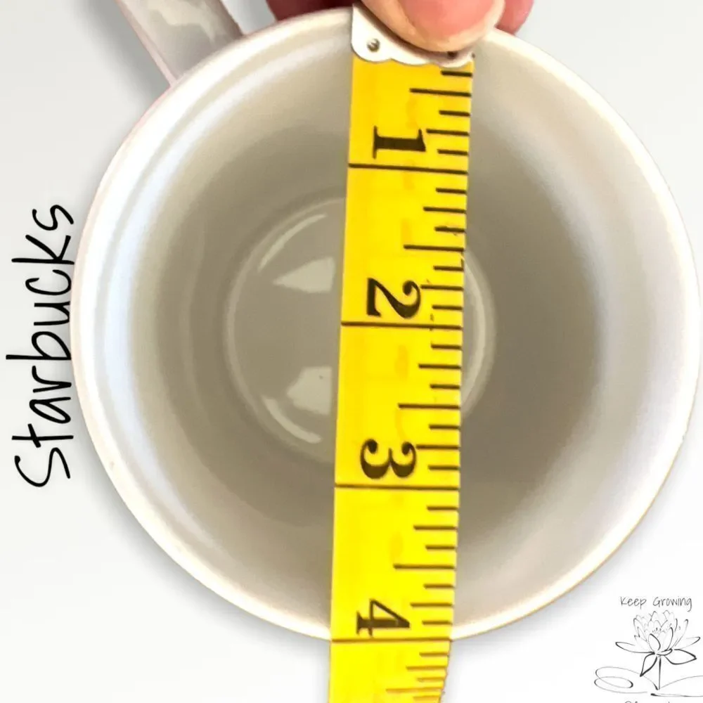 Starbucks Abstract Red & Gold Mug - 2014 Edition